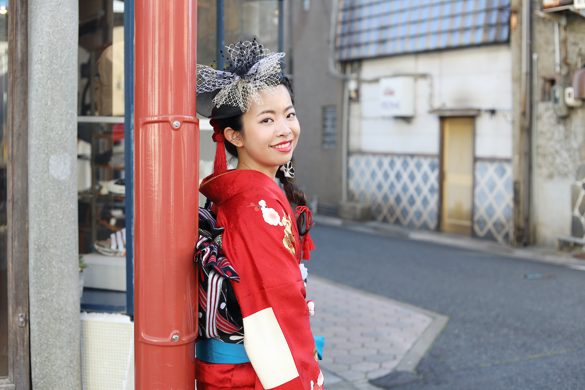 撮影スタジオ風景