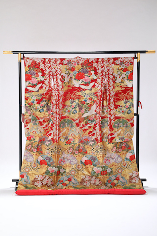 No. 387_ 赤地 金イメージ写真