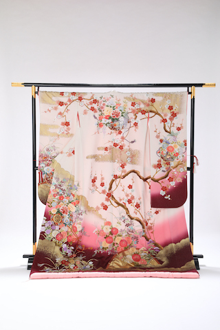 No. 917_ 白地ワインぼかしイメージ写真