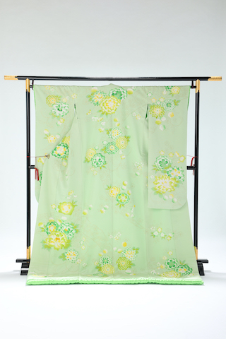 No. 929_ 色無垢　茂木色イメージ写真