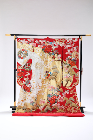 No. 930_ 赤地 金イメージ写真